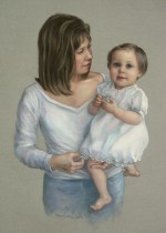 Portrait of Mother and Dauther