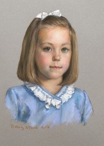 Brown Hair Girl Portrait