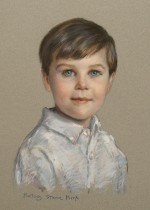 Brown Hair Boy Portrait